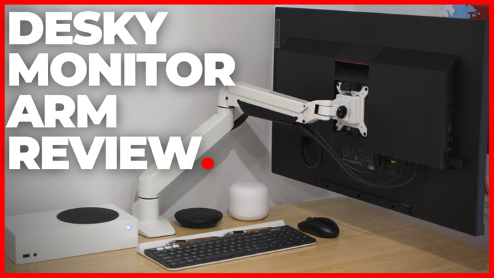 Desky Monitor Arm Review.